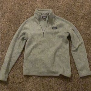 Patagonia half zip sweater